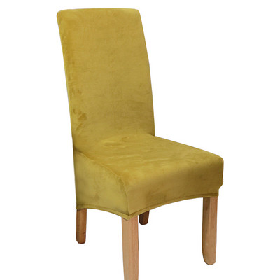 Elasztikus egyszínű székhuzat Otthon Spandex Stretch Slip-huzatok Székülés huzatok Konyhához Étkező Esküvői Bankett Kezdőlap