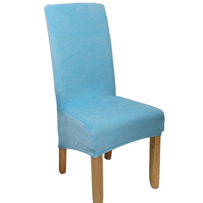 Elasztikus egyszínű székhuzat Otthon Spandex Stretch Slip-huzatok Székülés huzatok Konyhához Étkező Esküvői Bankett Kezdőlap
