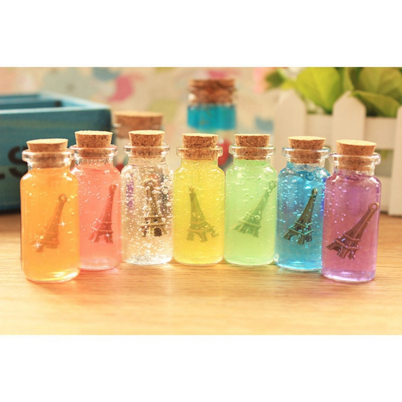 10 komada mini prozirnih boca s plutenim čepom Kapacitet za 10 ml 15 ml 20 ml 25 ml 30 ml 40 ml 55 ml staklene posude Pokloni za boce želja