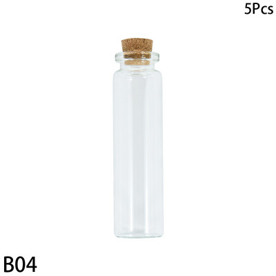 5gab Diametrs 210mm Vīna korķa stikla pudele Drifting pudele Vēlēšanās pudele Mini konfekšu pudele caurspīdīga maza pudele