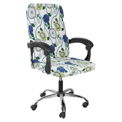 M/L spausdintas Stretch biuro kompiuterio kėdės užvalkalas Dulkėms atsparus elastinis žaidimų kėdžių užvalkalas, pasukamas fotelio apsauga 2022 m.