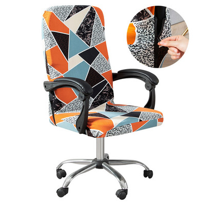 M/L spausdintas Stretch biuro kompiuterio kėdės užvalkalas Dulkėms atsparus elastinis žaidimų kėdžių užvalkalas, pasukamas fotelio apsauga 2022 m.