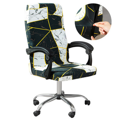 M/L spausdintas Stretch biuro kompiuterio kėdės užvalkalas Dulkėms atsparus elastinis žaidimų kėdžių užvalkalas, pasukamas fotelio apsauga 2022 m.