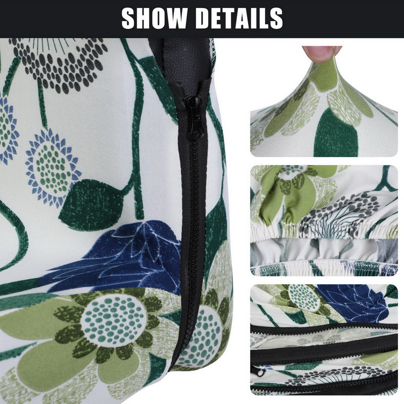 M/L spausdintas Stretch biuro kompiuterio kėdės užvalkalas Dulkėms atsparus elastinis žaidimų kėdžių užvalkalas, pasukamas fotelio apsauga 2022 m.