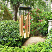 Copper Money Wind Chime μενταγιόν Μπαλκόνι Εξωτερική αυλή Κήπος Διακόσμηση σπιτιού Μεταλλικός σωλήνας Wind Chime Μεγάλος Wind Chimes Bells Tubes