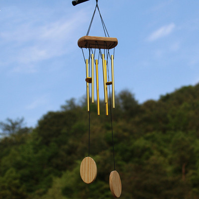 Copper Money Wind Chime μενταγιόν Μπαλκόνι Εξωτερική αυλή Κήπος Διακόσμηση σπιτιού Μεταλλικός σωλήνας Wind Chime Μεγάλος Wind Chimes Bells Tubes