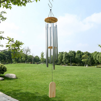 Copper Money Wind Chime μενταγιόν Μπαλκόνι Εξωτερική αυλή Κήπος Διακόσμηση σπιτιού Μεταλλικός σωλήνας Wind Chime Μεγάλος Wind Chimes Bells Tubes