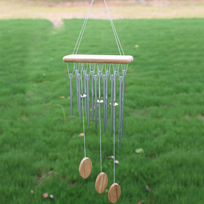 Copper Money Wind Chime μενταγιόν Μπαλκόνι Εξωτερική αυλή Κήπος Διακόσμηση σπιτιού Μεταλλικός σωλήνας Wind Chime Μεγάλος Wind Chimes Bells Tubes