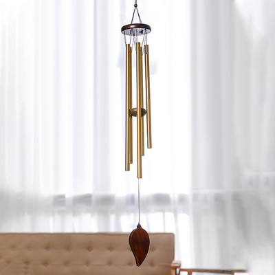 Copper Money Wind Chime μενταγιόν Μπαλκόνι Εξωτερική αυλή Κήπος Διακόσμηση σπιτιού Μεταλλικός σωλήνας Wind Chime Μεγάλος Wind Chimes Bells Tubes