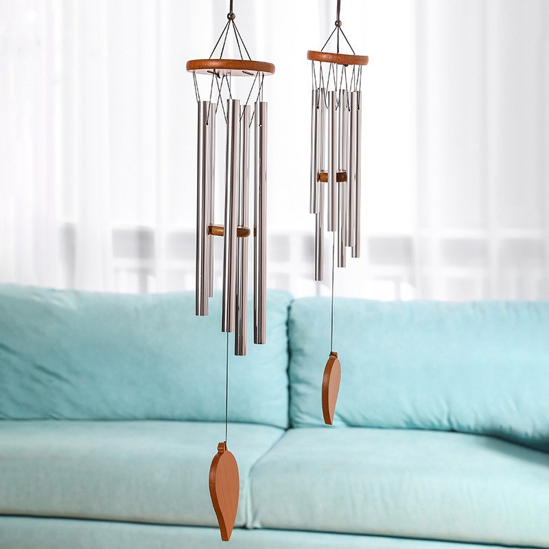 Copper Money Wind Chime μενταγιόν Μπαλκόνι Εξωτερική αυλή Κήπος Διακόσμηση σπιτιού Μεταλλικός σωλήνας Wind Chime Μεγάλος Wind Chimes Bells Tubes
