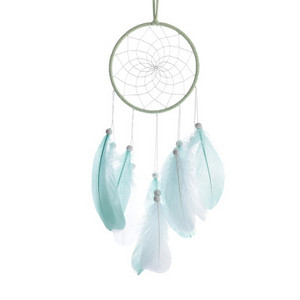 2022 Wall Dream Catcher Led Handmade Feather Braided Wind Chimes Art για διακόσμηση δωματίου Κρεμαστό Χριστουγεννιάτικη διακόσμηση σπιτιού