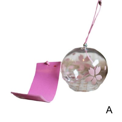 1 gab japāņu stila vēja zvans Japānas vēja zvani ar rokām gatavoti stikli mājas dekorēšana spa virtuve biroja dekorēšana amatniecība raksts mākslas dekors