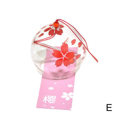 1 gab japāņu stila vēja zvans Japānas vēja zvani ar rokām gatavoti stikli mājas dekorēšana spa virtuve biroja dekorēšana amatniecība raksts mākslas dekors