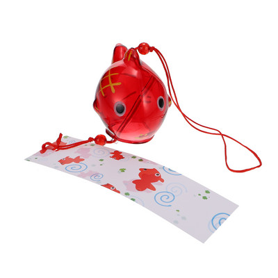 Szélcsengő harangok japán üveg harang csengő stílus aranyhal kert függő kültéri dekor medál furin dekoratív haldísz