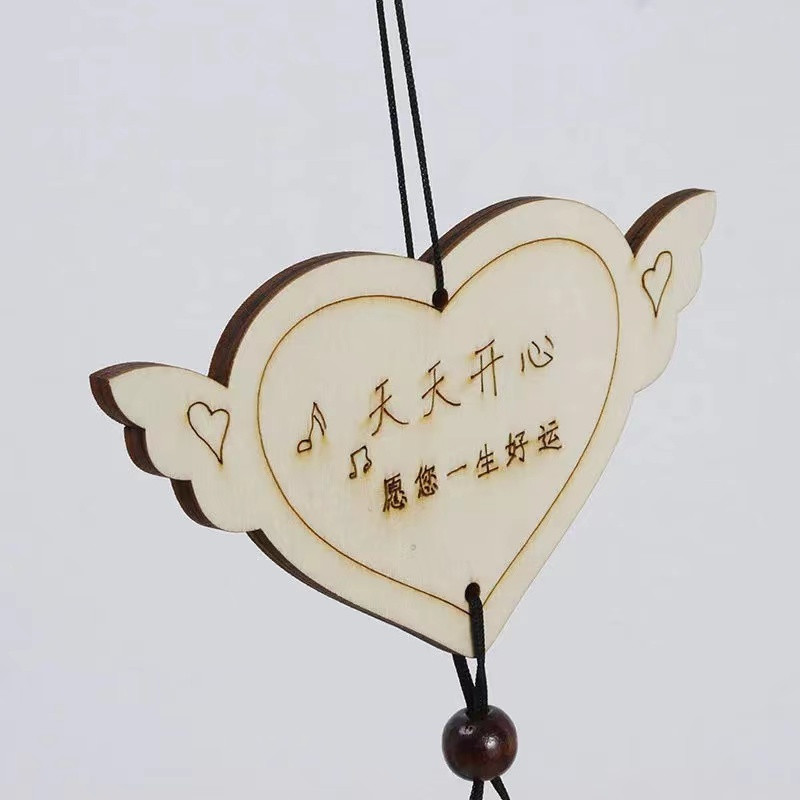 1 DB kültéri fém szélcsengő Udvar Kert Csengő Szélcsengő Ablak Harangok Falra akasztható dekorációk Otthoni dekoráció fa szél