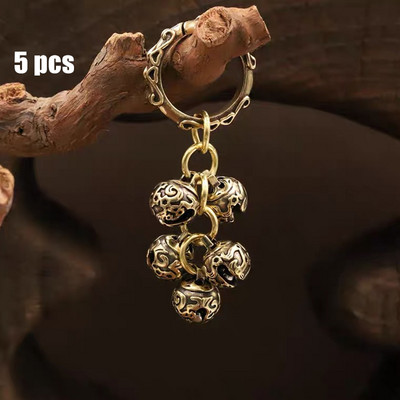 16 mm žalvario rankdarbiai liejami vėjo varpeliai varpelio mygtukas vėjo varpas Tibeto bronzos varpas dovanų namams suvenyrų dekoravimo pakabukas