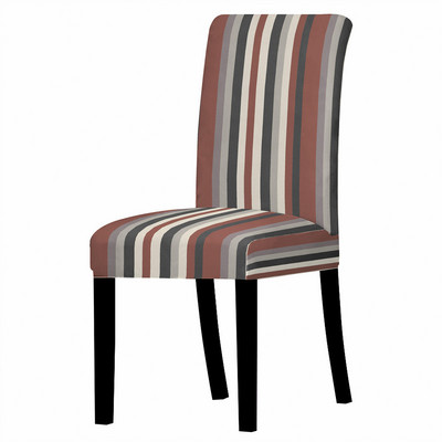 Šarene pruge Navlaka za blagovaonske stolice Spandex Elastična navlaka za stolice Rastezljive navlake za stolice za vjenčanje Blagovaonica
