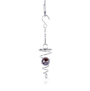 Νέα Crystal Wind Chimes Γυάλινη μπάλα Σπιράλ ουρά Wind Spinner Κρεμαστό παράθυρο Διακόσμηση κρεβατοκάμαρας Διακόσμηση σπιτιού εσωτερικού χώρου Δώρα για κορίτσια