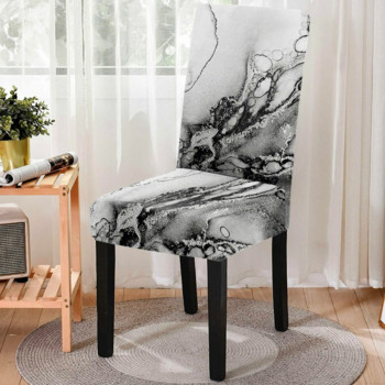 Ακουαρέλα Universal Size Αδιάβροχο ελαστικό κάλυμμα καρέκλας Stretch κάλυμμα καρέκλας Καλύμματα καθισμάτων για διακόσμηση τραπεζαρίας γαμήλιου πάρτι