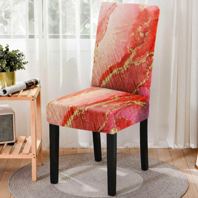 Akvareļa universāla izmēra putekļu necaurlaidīgs elastīgs krēsla pārvalks Stretch krēsla pārvalks sēdekļu pārvalki ēdamistabas kāzu ballīšu dekorēšanai