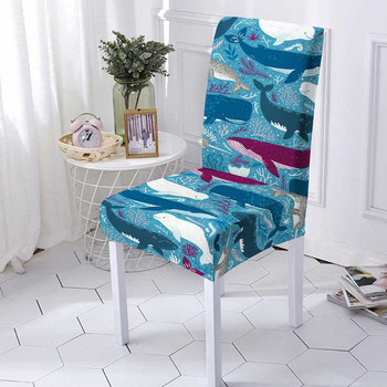 Κάλυμμα καρέκλας Kawaii Cat Stretch Καλύμματα καθίσματος για τραπεζαρία Γαμήλιο δείπνο Διακόσμηση σπιτιού Ελαστικό κάλυμμα καρέκλας ανθεκτικό στη σκόνη