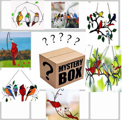 Metalne vitražne ploče s pticama Stakleni prozor Viseći zidni ukrasi Mini kućni ukrasi Papige Ptice Umjetnički privjesak Najbolji darovi za Majčin dan