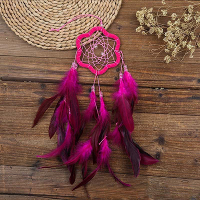 Álomfogó Kreatív Színes Álomfogó lányoknak Ajándékdíszek fal Kézzel készített gyerekeknek Esztétikus szobadekoráció Lakásdekoráció