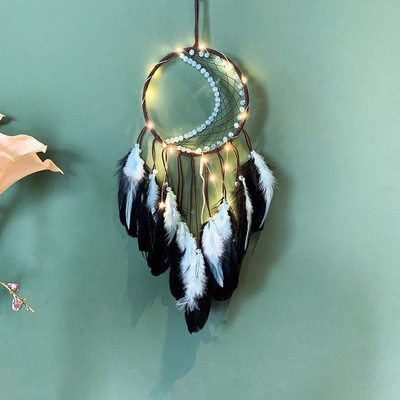 Álomfogó Kreatív Színes Álomfogó lányoknak Ajándékdíszek fal Kézzel készített gyerekeknek Esztétikus szobadekoráció Lakásdekoráció