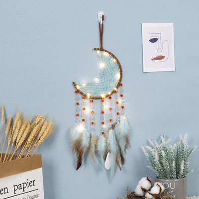Álomfogó Kreatív Színes Álomfogó lányoknak Ajándékdíszek fal Kézzel készített gyerekeknek Esztétikus szobadekoráció Lakásdekoráció