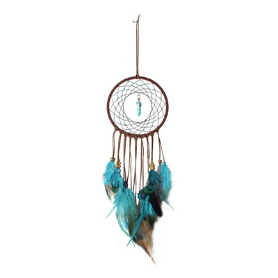 Κορίτσι Heart Dream Catcher Εθνικά στολίδια με φτερά Κορδέλες δαντέλα Φτερά τυλιγμένα φώτα για κορίτσια Διακόσμηση δωματίου Dreamcatcher