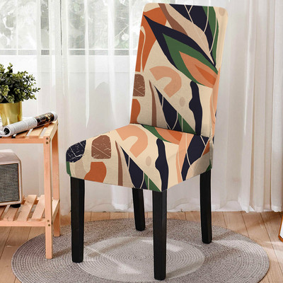 Új Strech elasztikus székhuzat konyhai szennyeződésektől mentes étkező székhuzathoz Spandex üléshuzatok otthoni esküvői banketthez