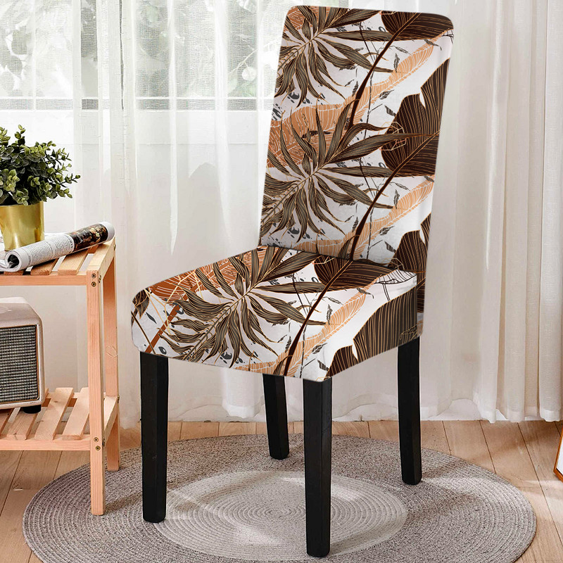 Új Strech elasztikus székhuzat konyhai szennyeződésektől mentes étkező székhuzathoz Spandex üléshuzatok otthoni esküvői banketthez