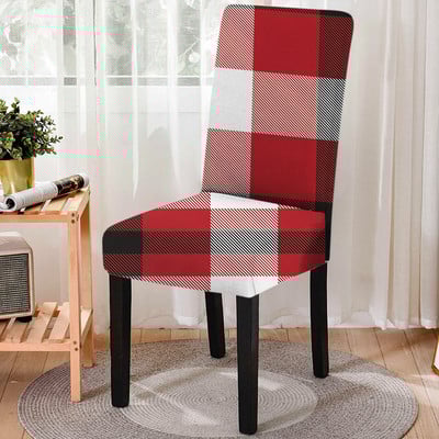 Új geometrikus étkezőszékhuzat Spandex elasztikus székhuzat tok, szennyeződésmentes sztreccs székhuzatok esküvői szállodai banketthez