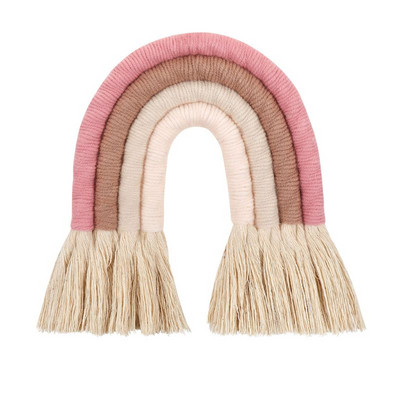 Ziemeļvalstu auduma varavīksnes sienas piekares bērnudārza kopmītņu istabas dekorēšanai ballīšu piederumiem Q1QC