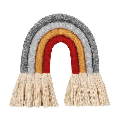 Ziemeļvalstu auduma varavīksnes sienas piekares bērnudārza kopmītņu istabas dekorēšanai ballīšu piederumiem Q1QC