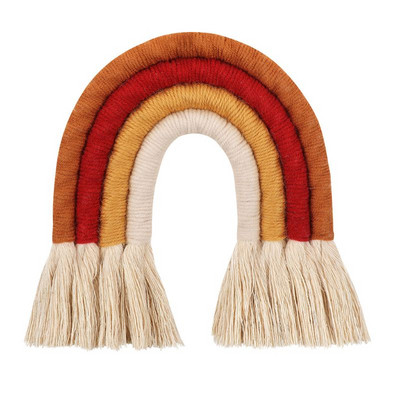 Ziemeļvalstu auduma varavīksnes sienas piekares bērnudārza kopmītņu istabas dekorēšanai ballīšu piederumiem Q1QC