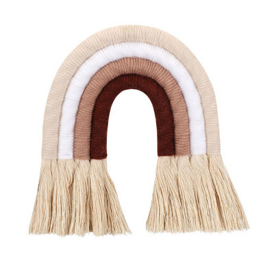 Ziemeļvalstu auduma varavīksnes sienas piekares bērnudārza kopmītņu istabas dekorēšanai ballīšu piederumiem Q1QC