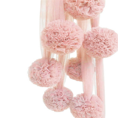 1Gb. Dzijas rotājumu rotājumu vītne kāzām vai ballītēm Bērnu istabas moskītu tīkls Bērnu gultiņa Tīkla piederumi Telpas dekors Mājas dekors