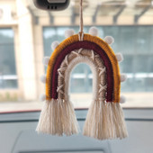 2021 m. vaivorykštės spalvos dekoratyvinis žaislas, skirtas Boho namų dekoravimui Vakarėlio reikmenys Miegamojo fonas vaikų darželio bendrabučio kambario dekoras