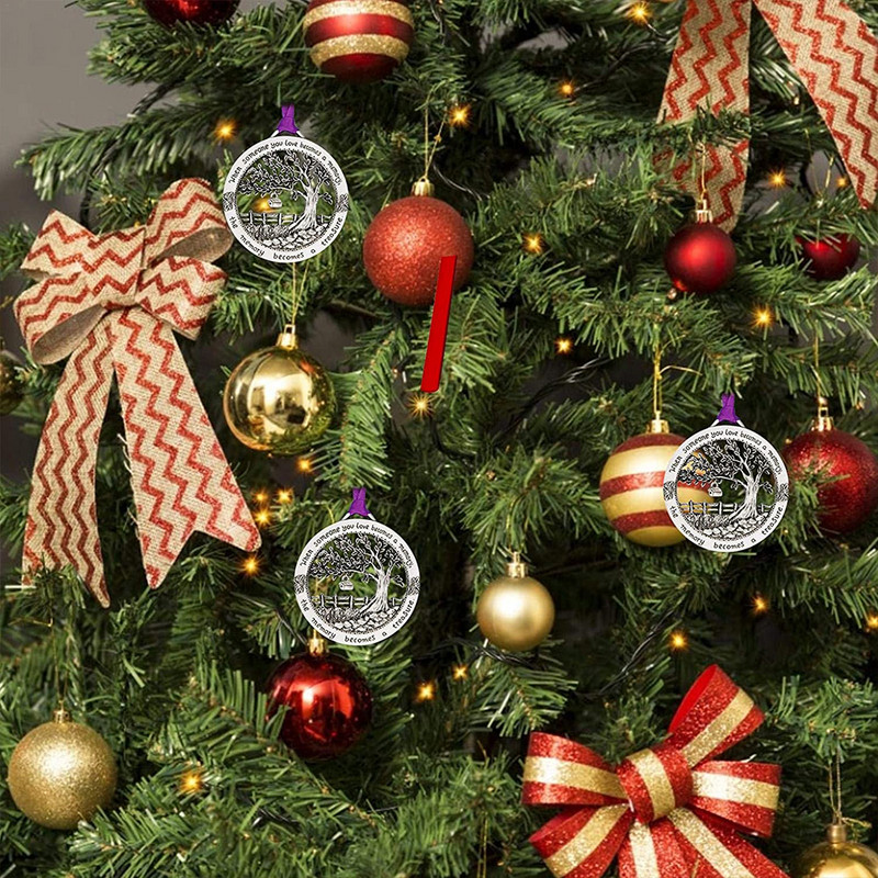 Dzīvības koka rotājumi, kad tavs mīļotais ir kļuvis par memories koku kuloni rotājumi mājas dekorēšanai