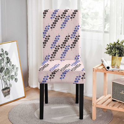 Ziedu krēslu pārvalks Spandex Elastīgie krēslu pārvalki ēdamistabai Pilnībā iesaiņoti ēdamistabas krēsli kāzu viesnīcām banketu Sillas