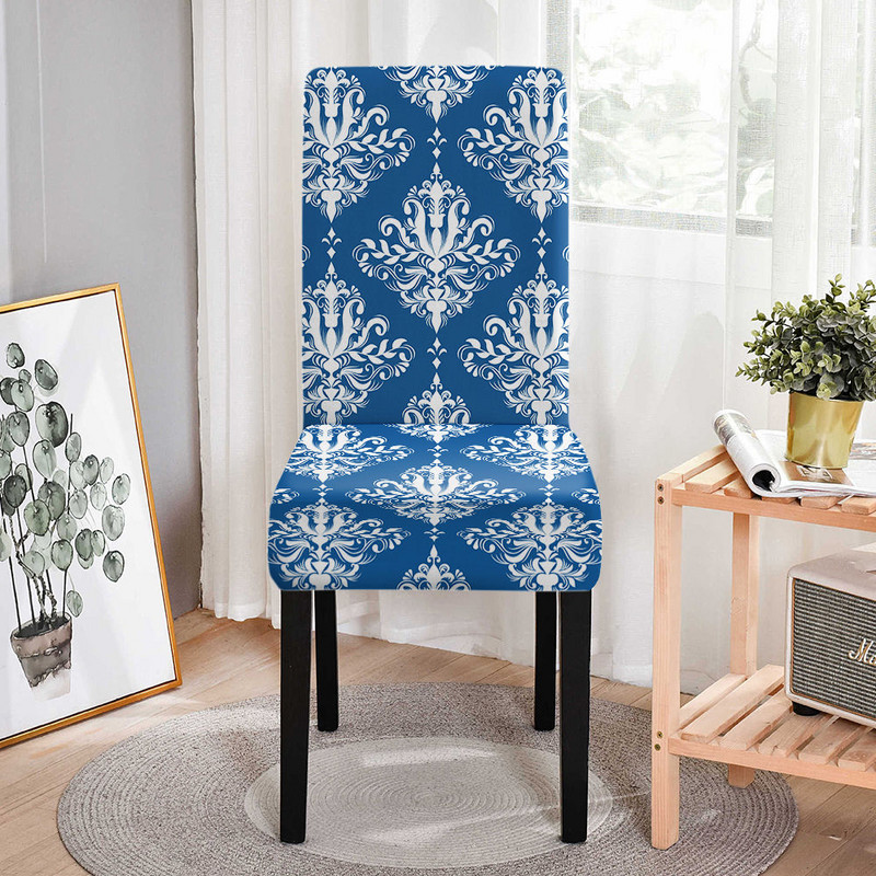 Stretch krēsla pārvalks Vintage Bohemian Mandala Print Krēslu pārvalki Pretnetīrs biroja krēsla aizsargs kāzu banketu sillas