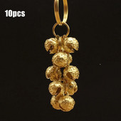 Kūrybingi žalvario rankdarbiai liejami vėjo varpeliai varpelio raktas automobilio mygtukas vėjo varpas Tibeto bronzos varpelio dovana namų dekoravimo pakabukas