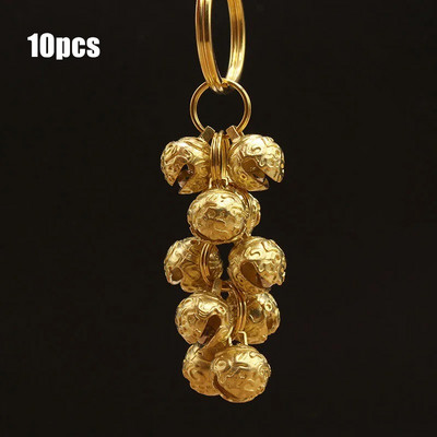 Kūrybingi žalvario rankdarbiai liejami vėjo varpeliai varpelio raktas automobilio mygtukas vėjo varpas Tibeto bronzos varpelio dovana namų dekoravimo pakabukas