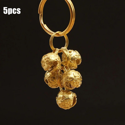 Kūrybingi žalvario rankdarbiai liejami vėjo varpeliai varpelio raktas automobilio mygtukas vėjo varpas Tibeto bronzos varpelio dovana namų dekoravimo pakabukas