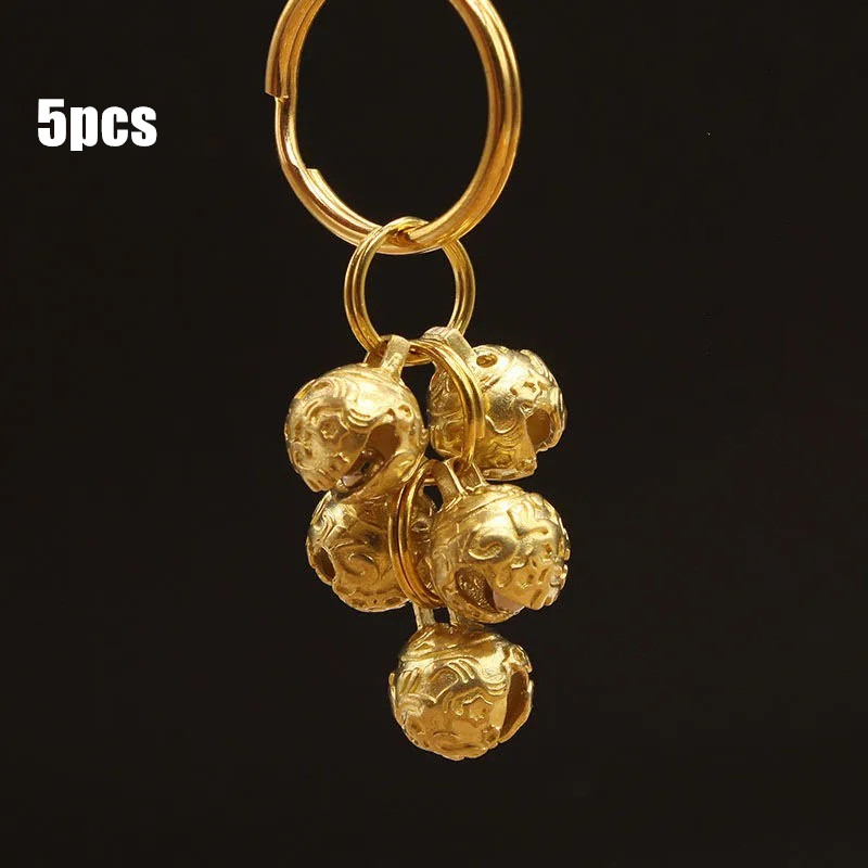 Kūrybingi žalvario rankdarbiai liejami vėjo varpeliai varpelio raktas automobilio mygtukas vėjo varpas Tibeto bronzos varpelio dovana namų dekoravimo pakabukas