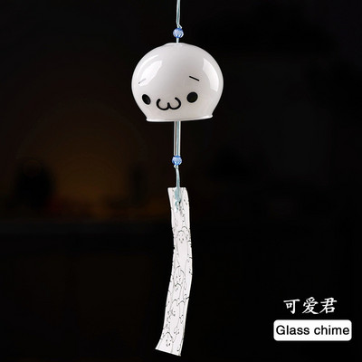 Japāņu vēja zvans Japānas vēja zvani ar rokām darināti stikla mēbeles mājas dekori Spa virtuves biroja dekori Sakuras ķiršu ziedu raksts