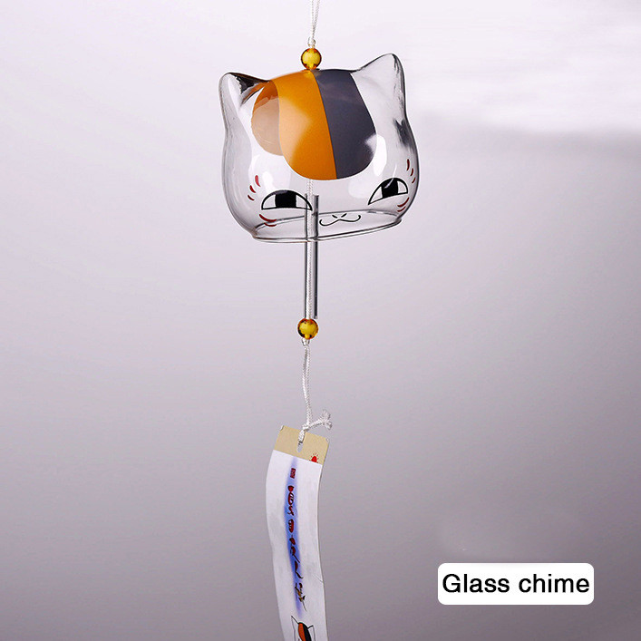 Japāņu vēja zvans Japānas vēja zvani ar rokām darināti stikla mēbeles mājas dekori Spa virtuves biroja dekori Sakuras ķiršu ziedu raksts