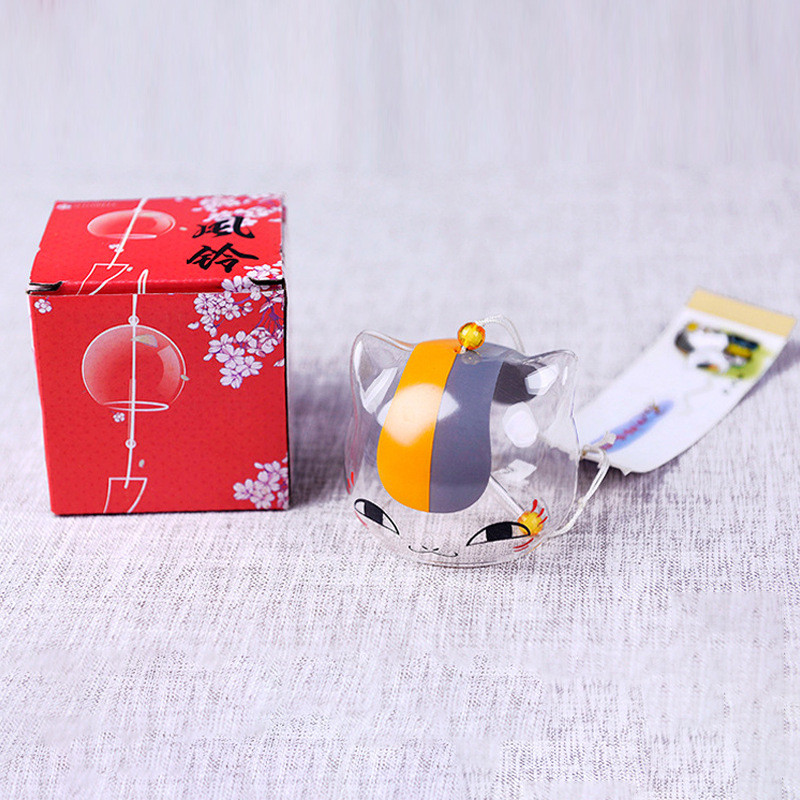 Japāņu vēja zvans Japānas vēja zvani ar rokām darināti stikla mēbeles mājas dekori Spa virtuves biroja dekori Sakuras ķiršu ziedu raksts