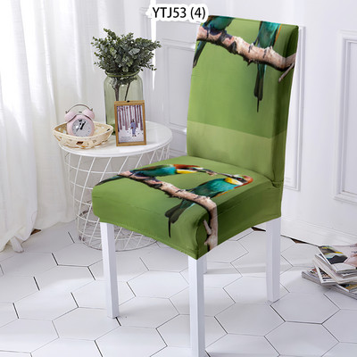 Jastuci za stolice u životinjskom stilu, rastezljive navlake za stolice Ocean, životinjski uzorak, navlake za stolice Navlake za stolice s printom pasa Home Stuhlbezug